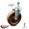 Service Caster 6 Inch High Temp Phenolic Wheel Swivel 12mm Threaded Stem Caster SCC SCC-TS20S615-PHSHT-M1215 - alternate 3